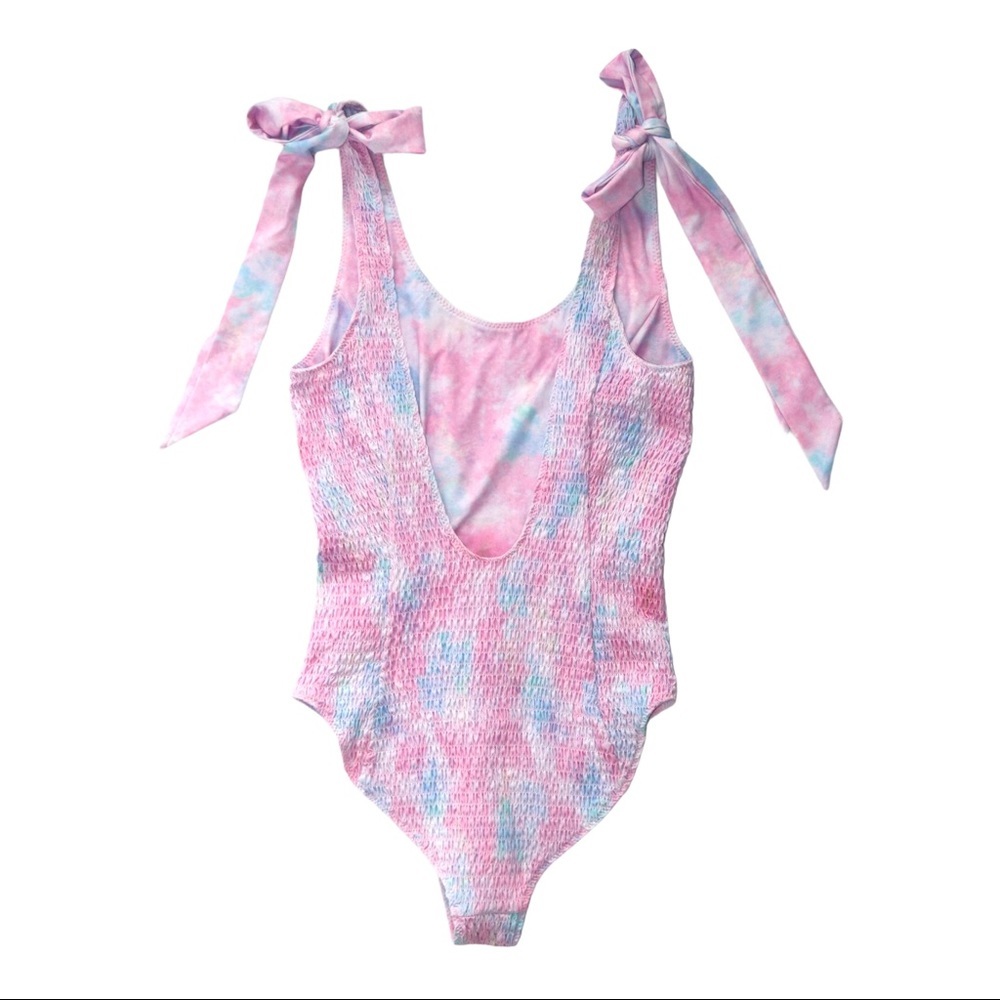LoveShackFancy Posy Tie Dye Swimsuit XS NWT - Picture 3 of 11
